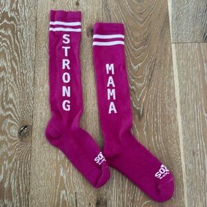 SOX BOX “Strong Mama” CrossFit weight training deadlifting socks. One size.